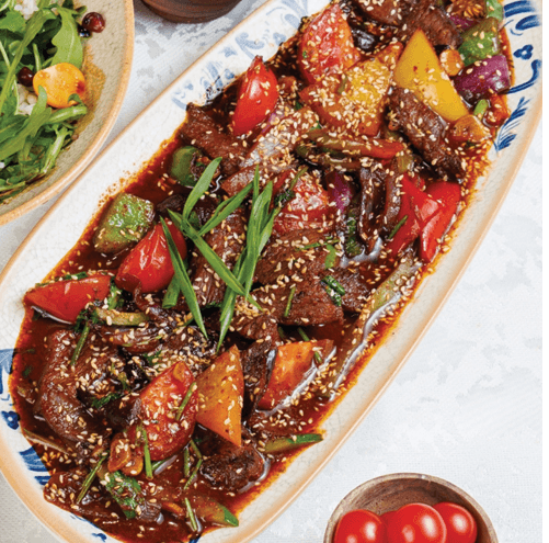 Салат "Китайский салат с мясом"