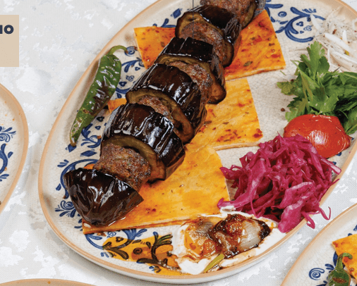 Baqalajon kabob