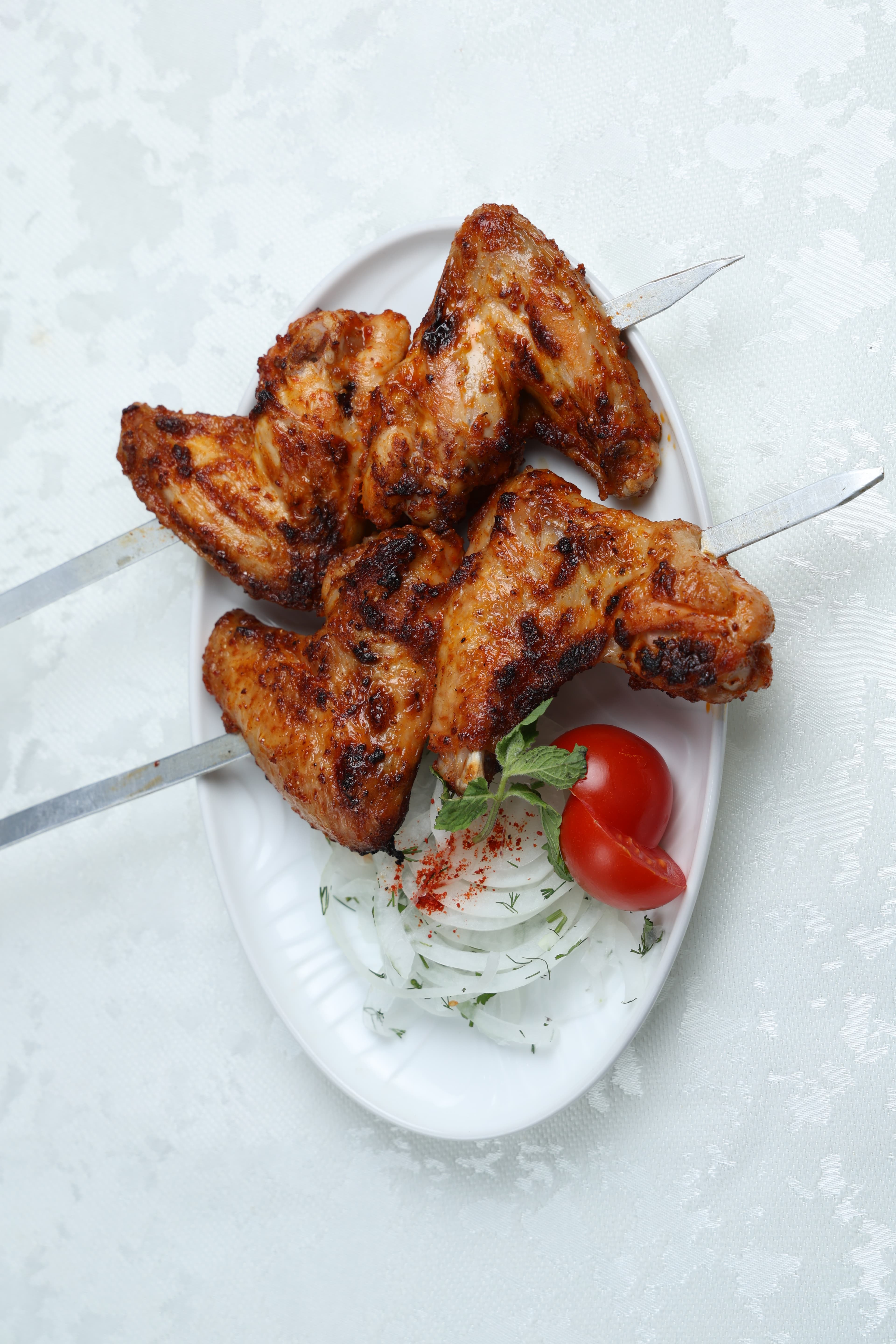 Tovuq qanotlari shashlik