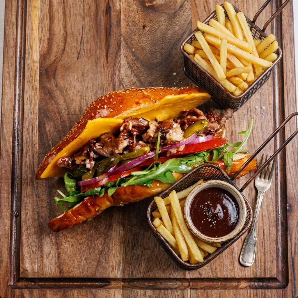 Assado burger